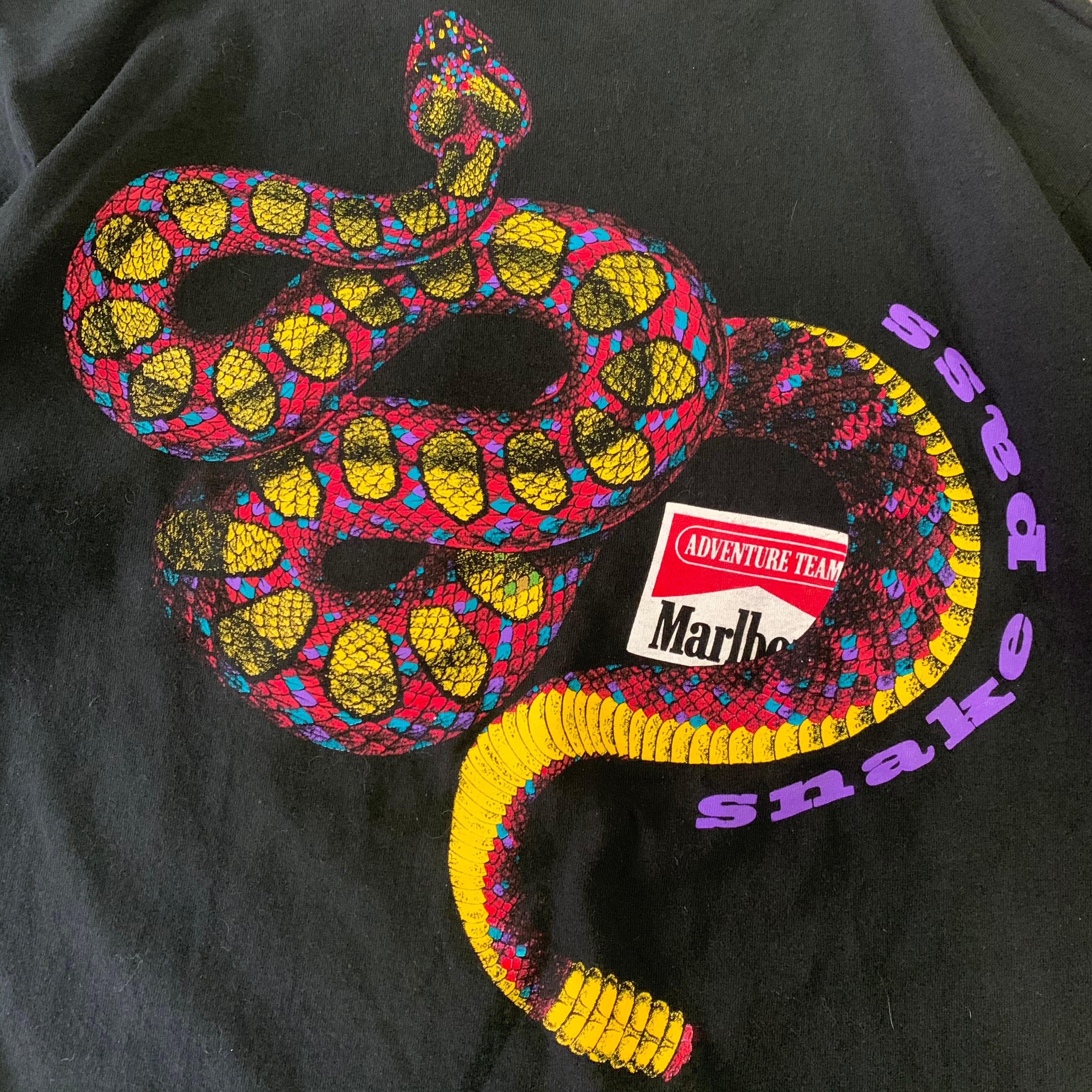 90s Marlbolo snake pass T-shirt | What