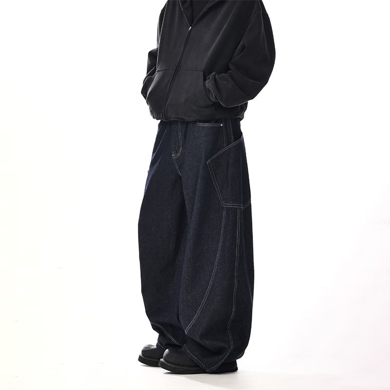 MEBXXユニセックスヴィンテージカーブパンツ