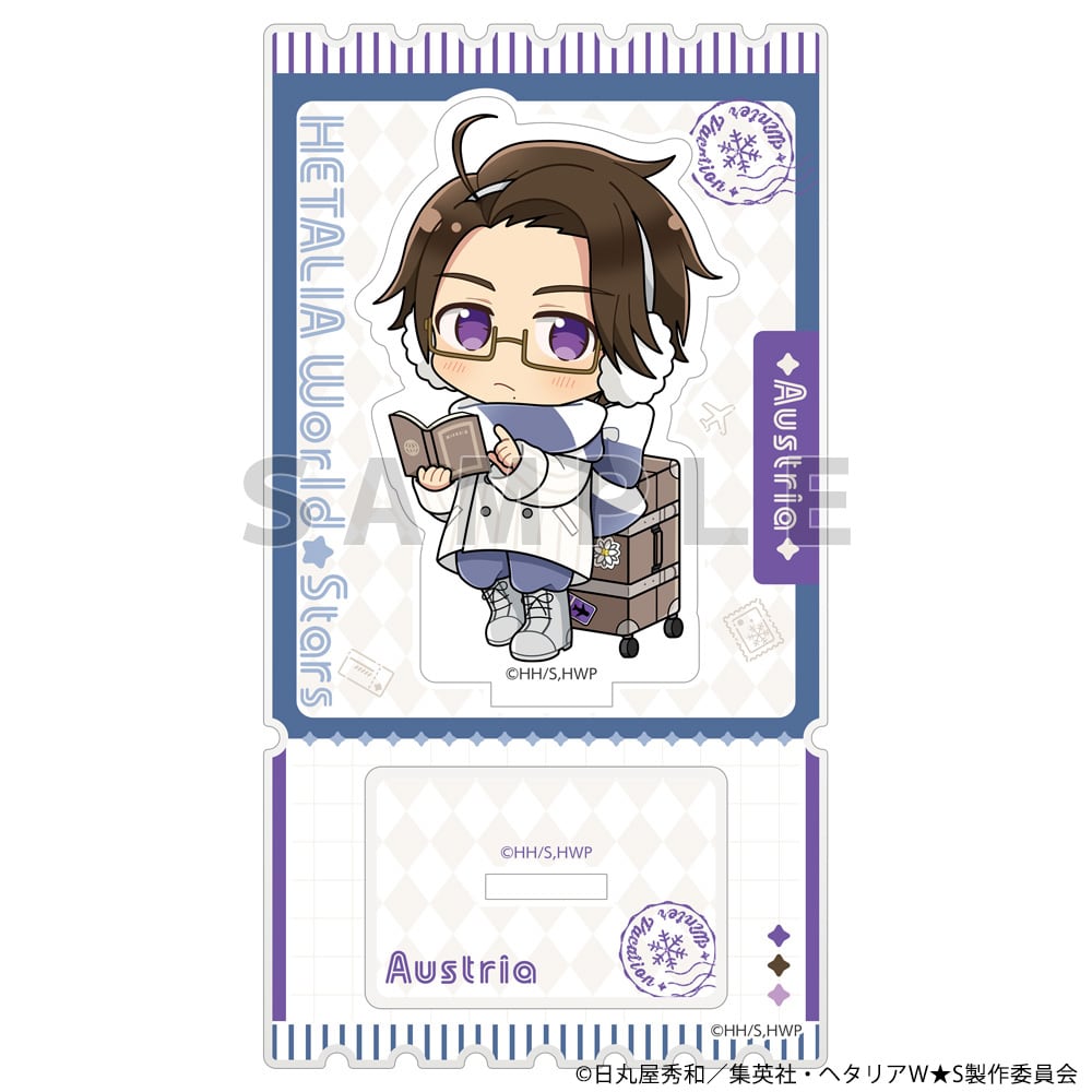 ヘタリア World★Stars アクリルスタンド(オーストリア/ウィンターバケーション)