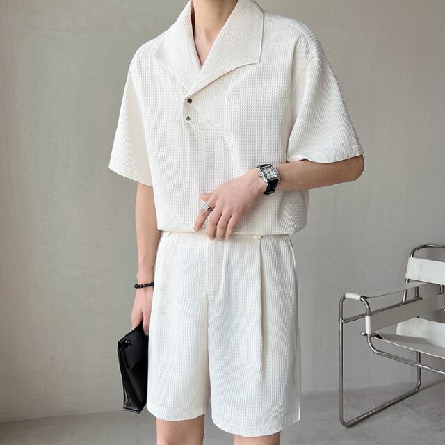 【極美品】アドミラル ポロシャツ&ハーフパンツ セットアップ L 極美品】アドミラル ポロシャツ&ハーフパンツ セットアップ L 極