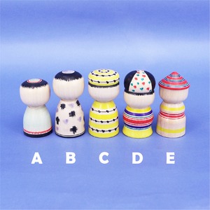 《 弥治郎系・上田康友 工人 》こけし　2寸