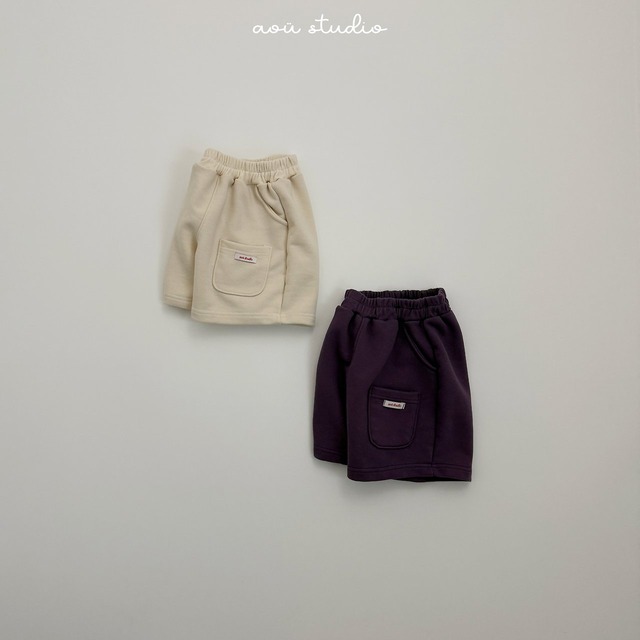 【取寄】aou｜hako pocket pants｜ハコポケットパンツ｜XS-L｜toddler｜26 autumn
