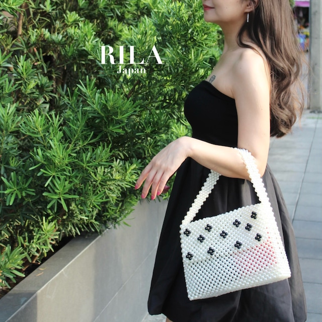 RILA (リーラ) パールビーズバッグ・クラシックファッション RILA (リーラ) パールビーズバッグ・クラシックファッション