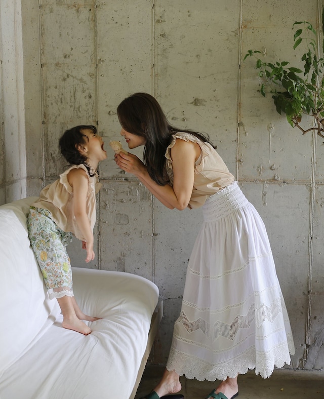 【6/20〆予約】<flo> (mom)Dreaming skirt
