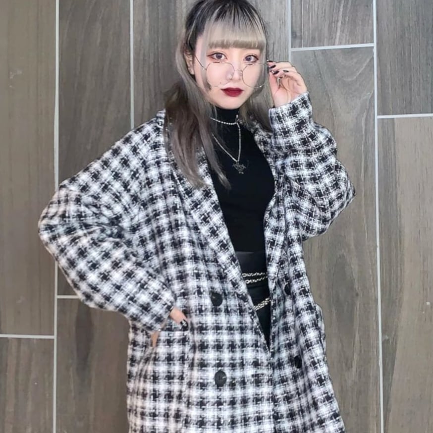 50%OFF】ツイードジャケットコート | VOLCAN&APHRODITE