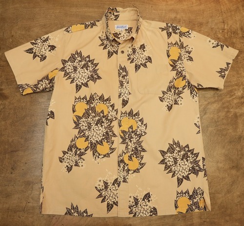 3594R1 Sun Surf サンサーフ SS31399 コットン アロハシャツ ハワイアン ALOHA HAWAIIAN SHIRT メンズ古着 サイズL