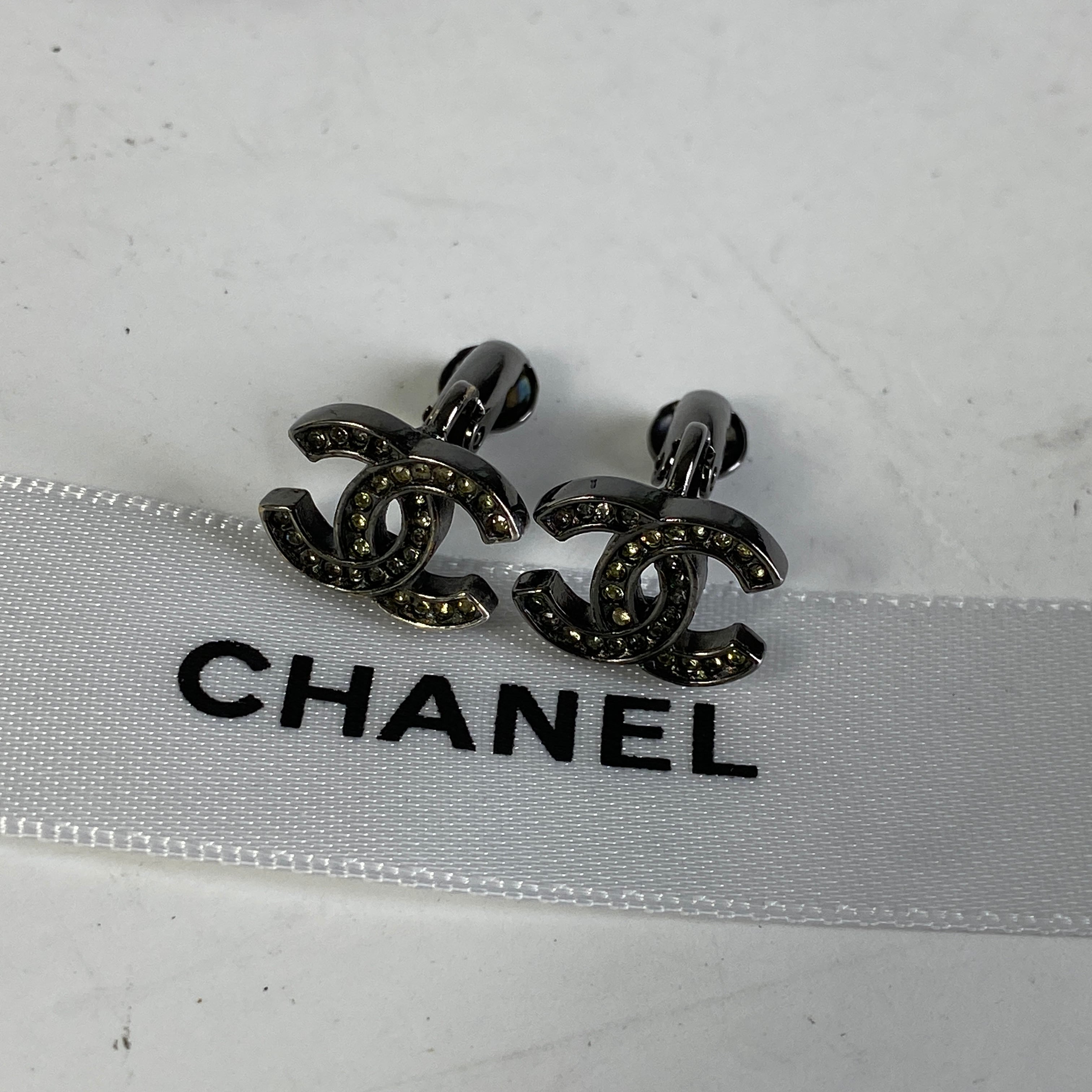 最終処分SALE】CHANEL シャネル ココマークイヤリング シルバー