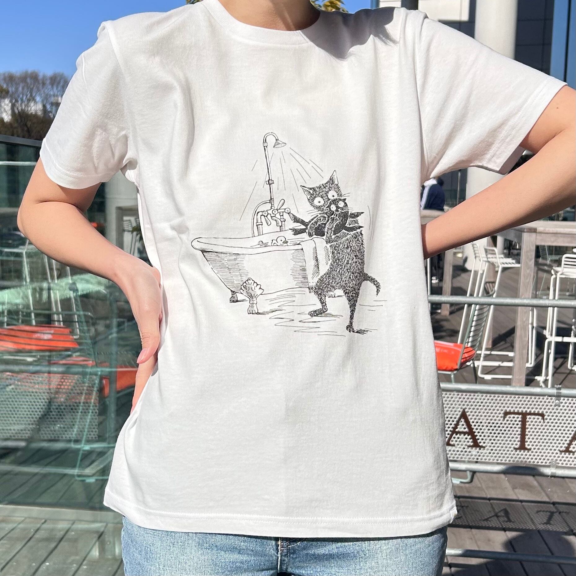 ゴマくんバスタイムTシャツ | ねこしゅうかい