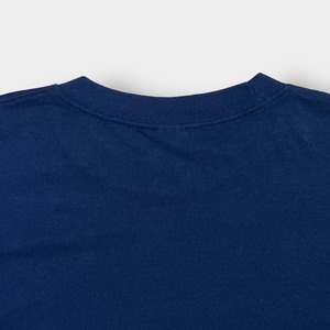 【LITTLE BROWNIE】90s USA製 Tシャツ シングルステッチ ビッグプリント ペガサス メルヘン レトロ XL相当 半袖 ネイビー US古着