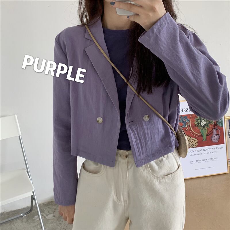 ショートジャケット レッドサマートップス レディース ロング 夏物 YY-ファッション44664286947