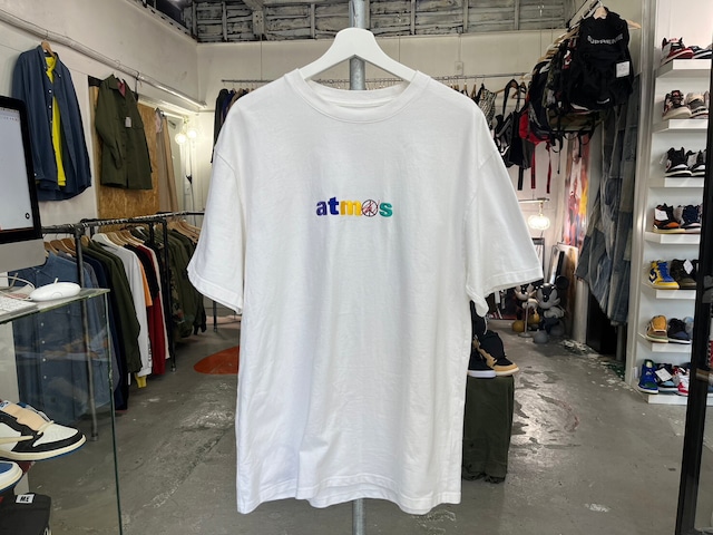 atmos × SEANWOTHERSPOON EMBROIDERY TEE WHITE XL AT20-046 75798