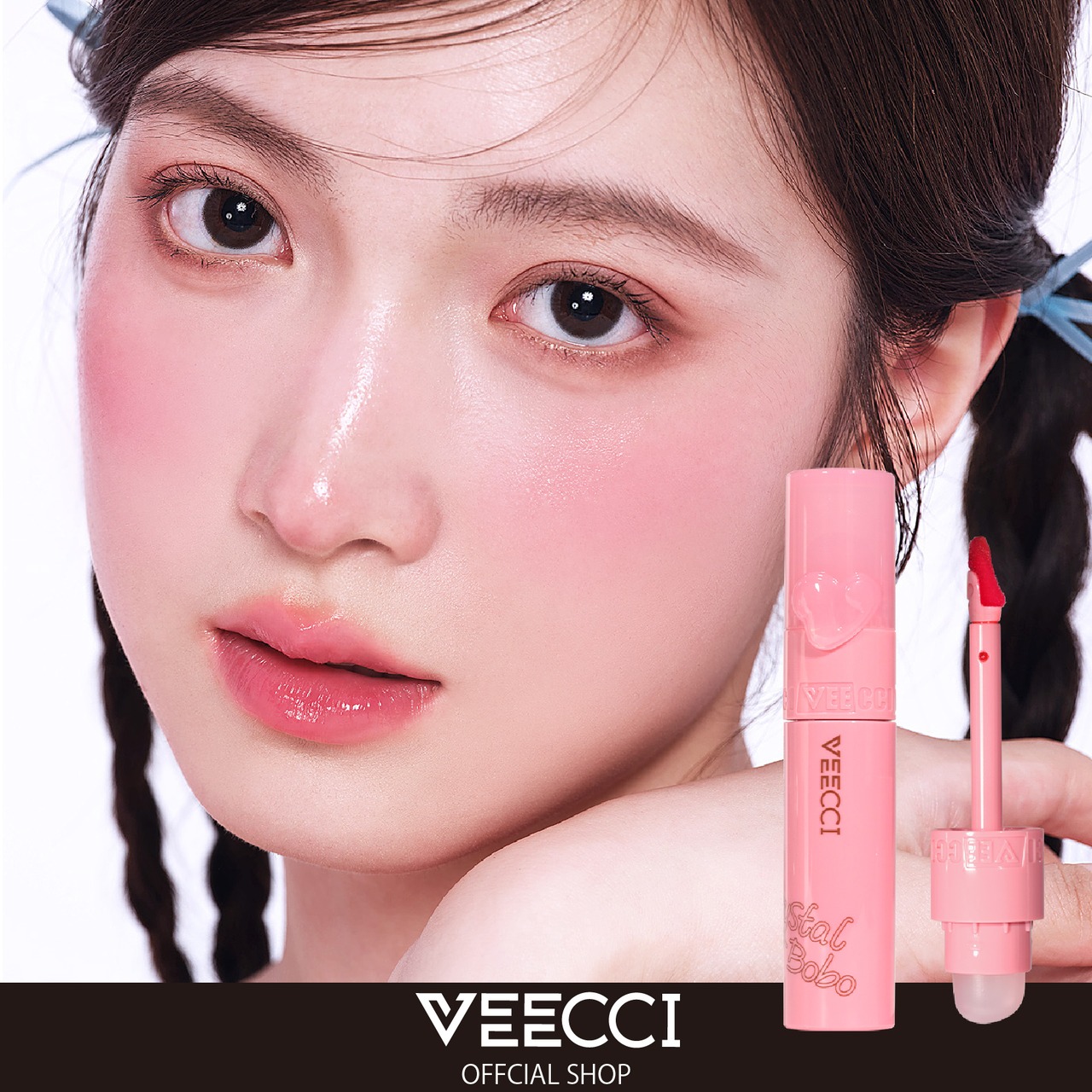 VEECCI(ヴィーチ)うるぷるクリアリキッドルージュ
