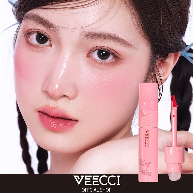 VEECCI(ヴィーチ）ふんわり水光ミックスチーク