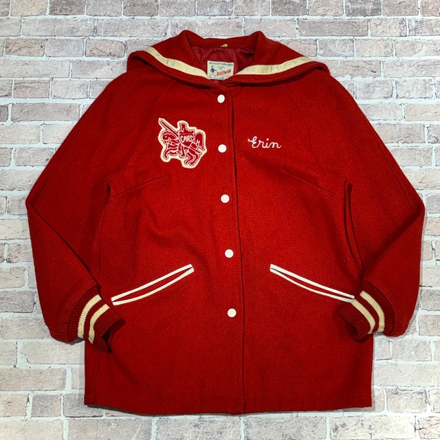 1960s BUTWIN WOOL SAILOR STADIUM JACKET