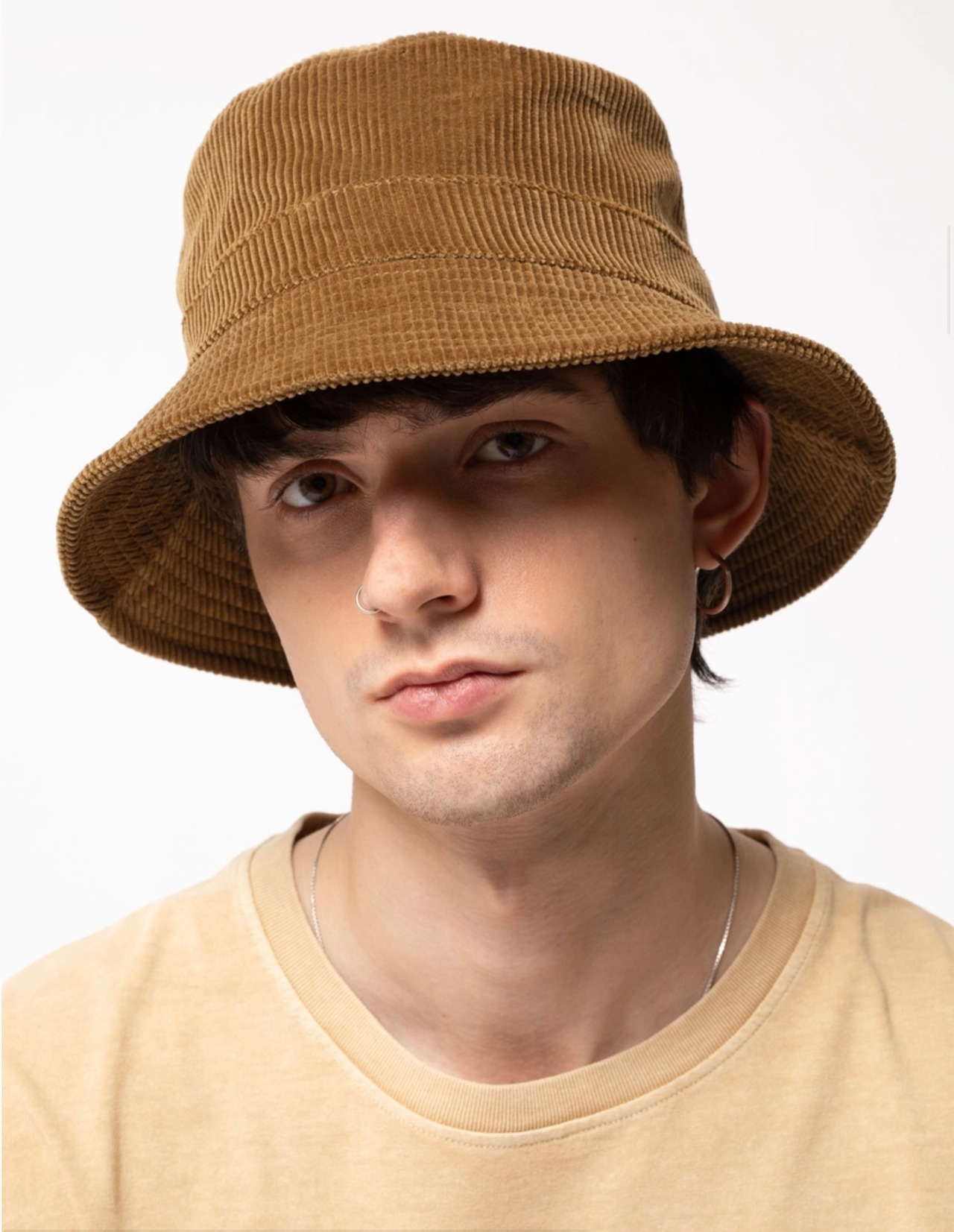 Nudie jeans 2022 ヌーディージーンズ SPRING COLLECTION Martinsson Cord Hat Amber  コーデュロイハット | An
