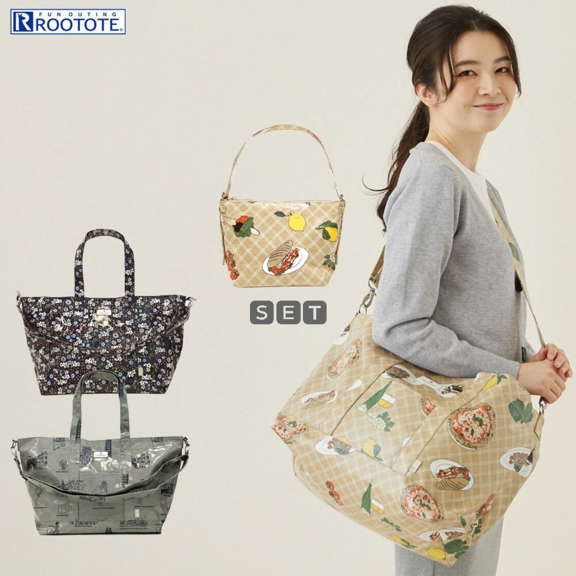 Rootote マミールー マザーズバッグ はらぺこあおむし マミールー はらぺこあおむし マザーズバッグ - メルカリ
