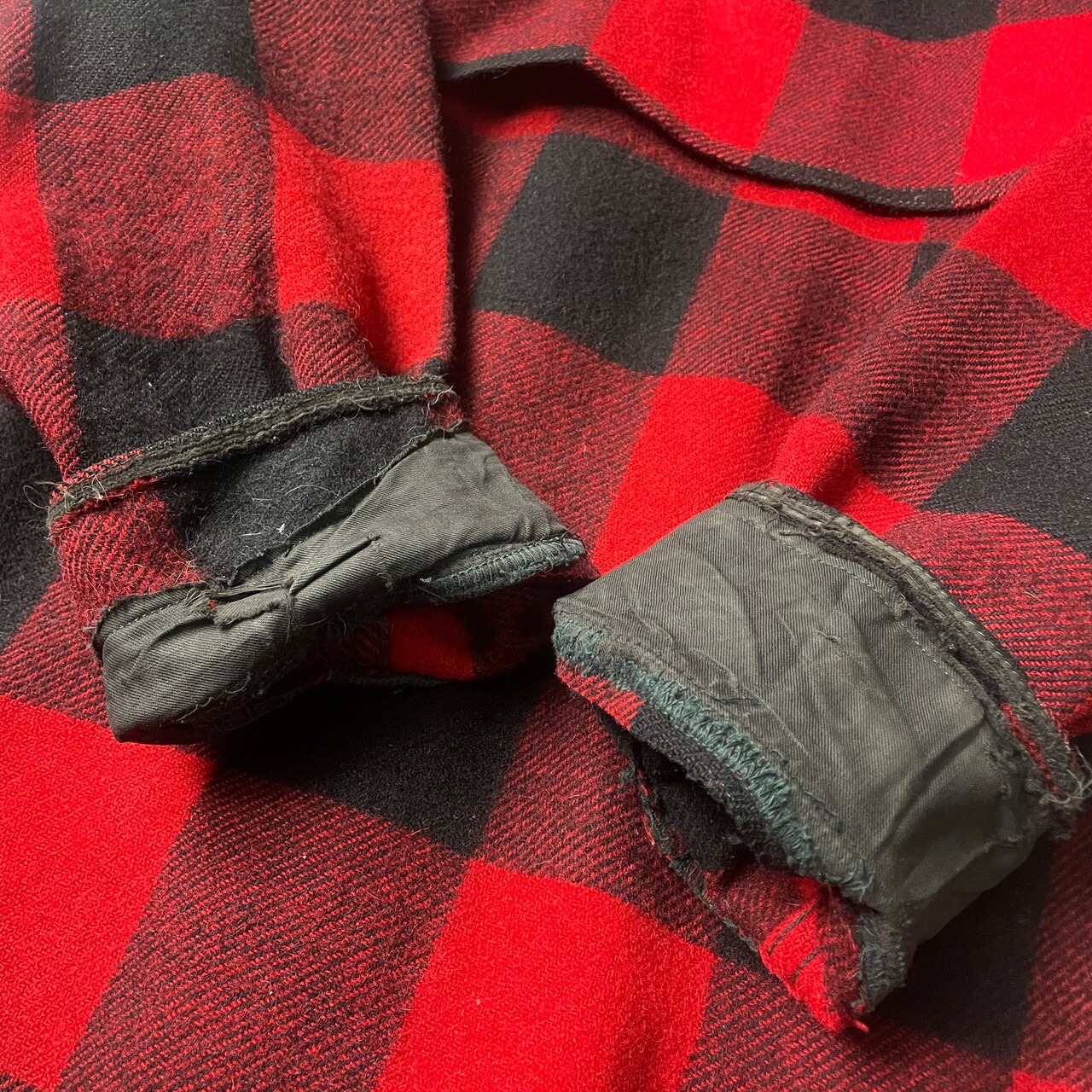 60年代 L.L.Bean 筆記体ロゴ ウールジャケット バッファローチェック 
