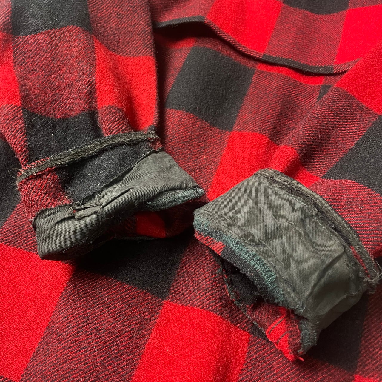 60年代 L.L.Bean 筆記体ロゴ ウールジャケット バッファローチェック 