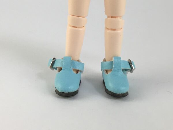 ドール靴 1/6 オビツ11 バックルシューズ SBB002BLE MW - 画像4