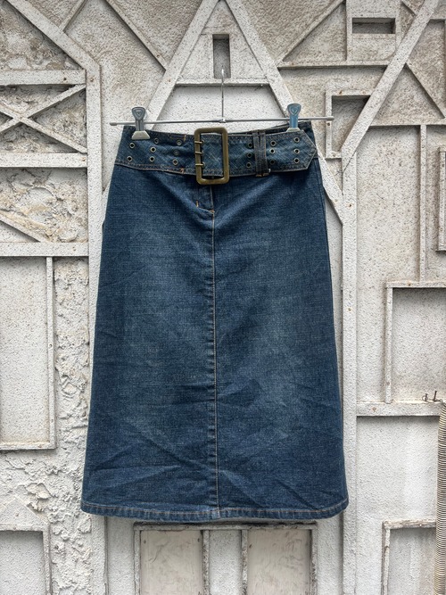 "Y2K" denim skirt