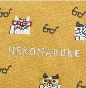 ネコまるけ　ミニサコッシュ　猫