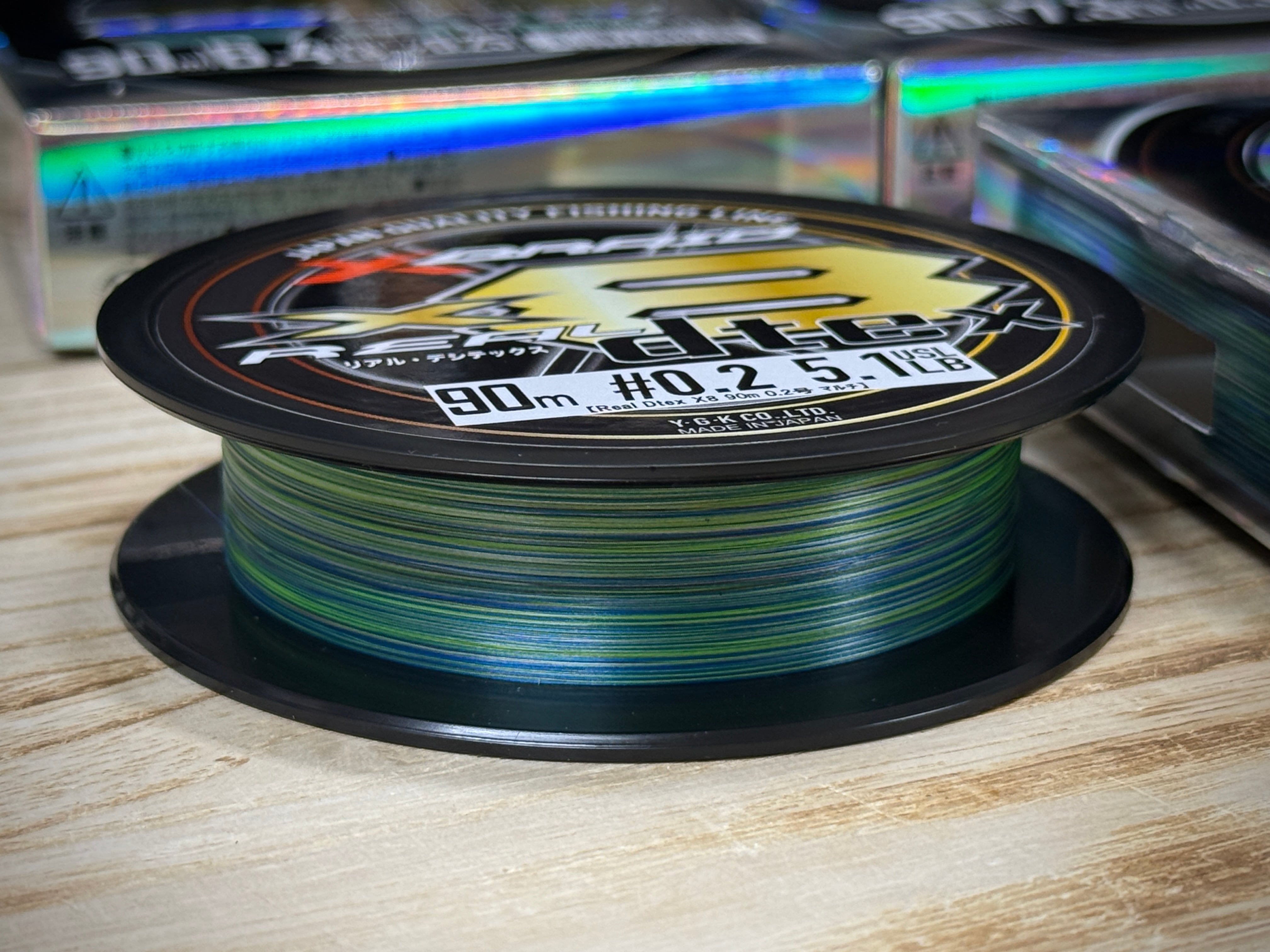 XBRAID REAL dtex X8 リアルデシテックスX8 90m #0.2/#0.25/#0.3【究極