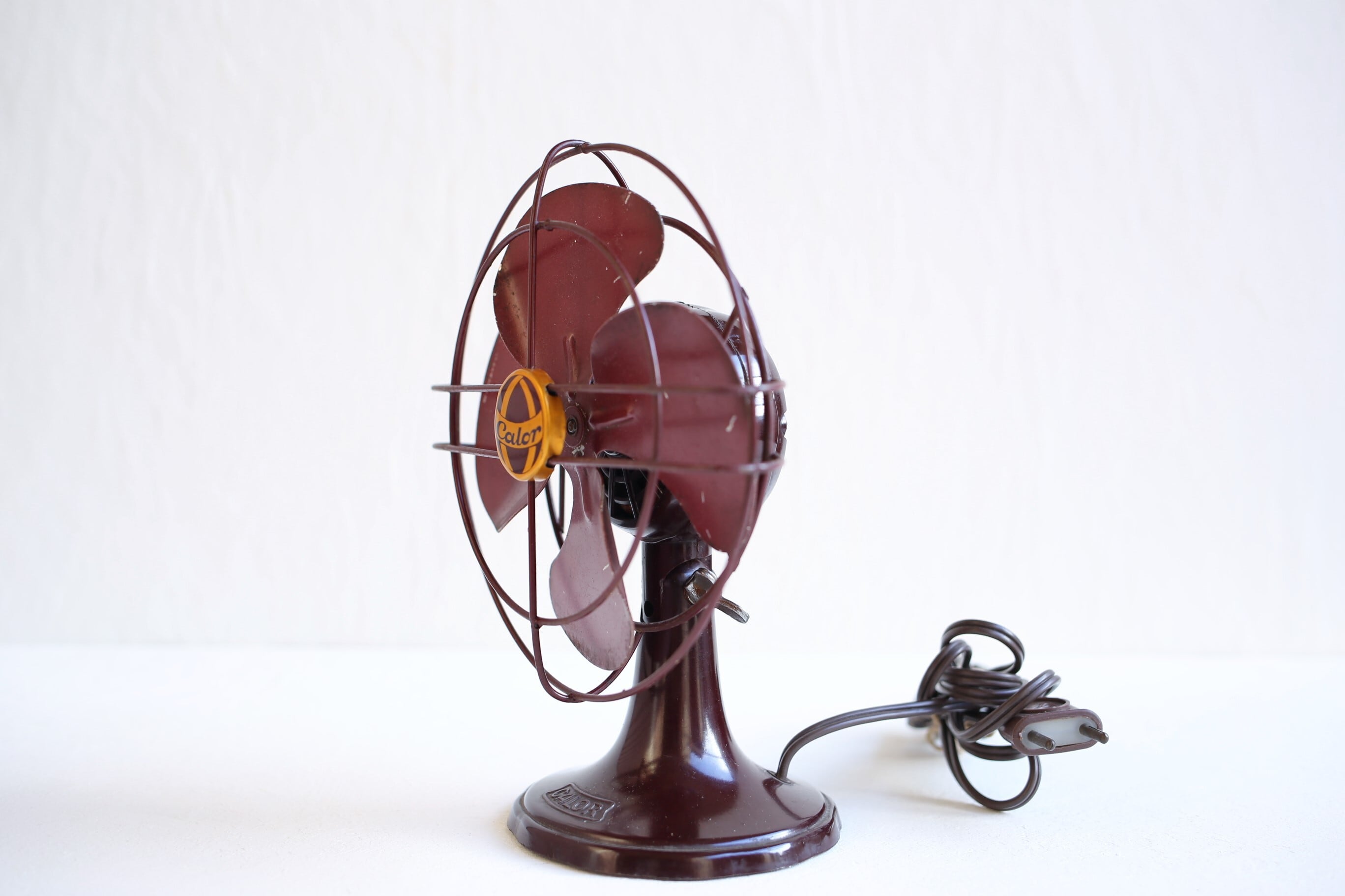 フランス アンティーク ヴィンテージ CALOR ミニ扇風機 ベークライト N