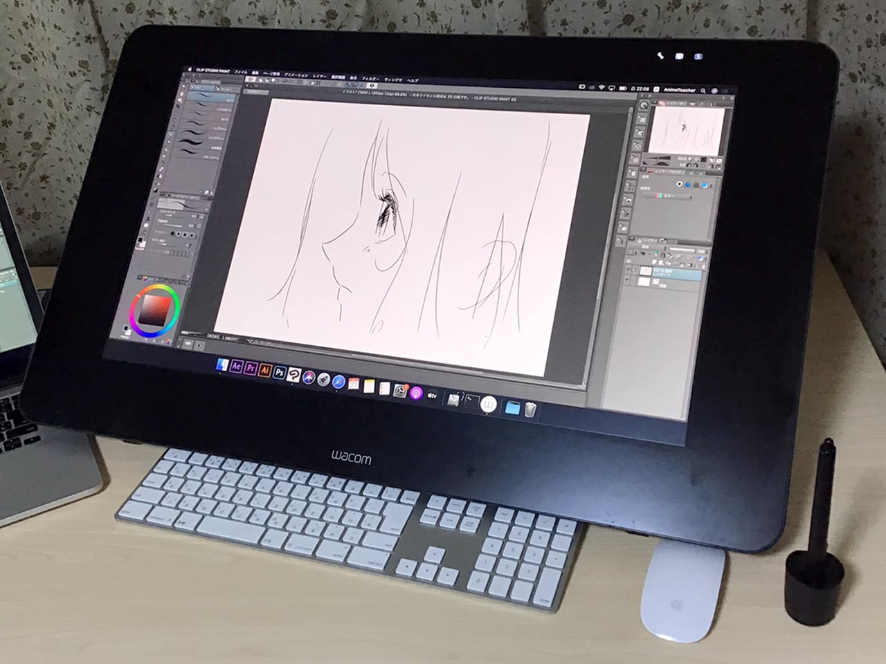 新発売!Cintiq 27QHD用 傾斜角可変スタンド 最大75度 新発売!Cintiq 27QHD用 傾斜角可変スタンド 最大75度