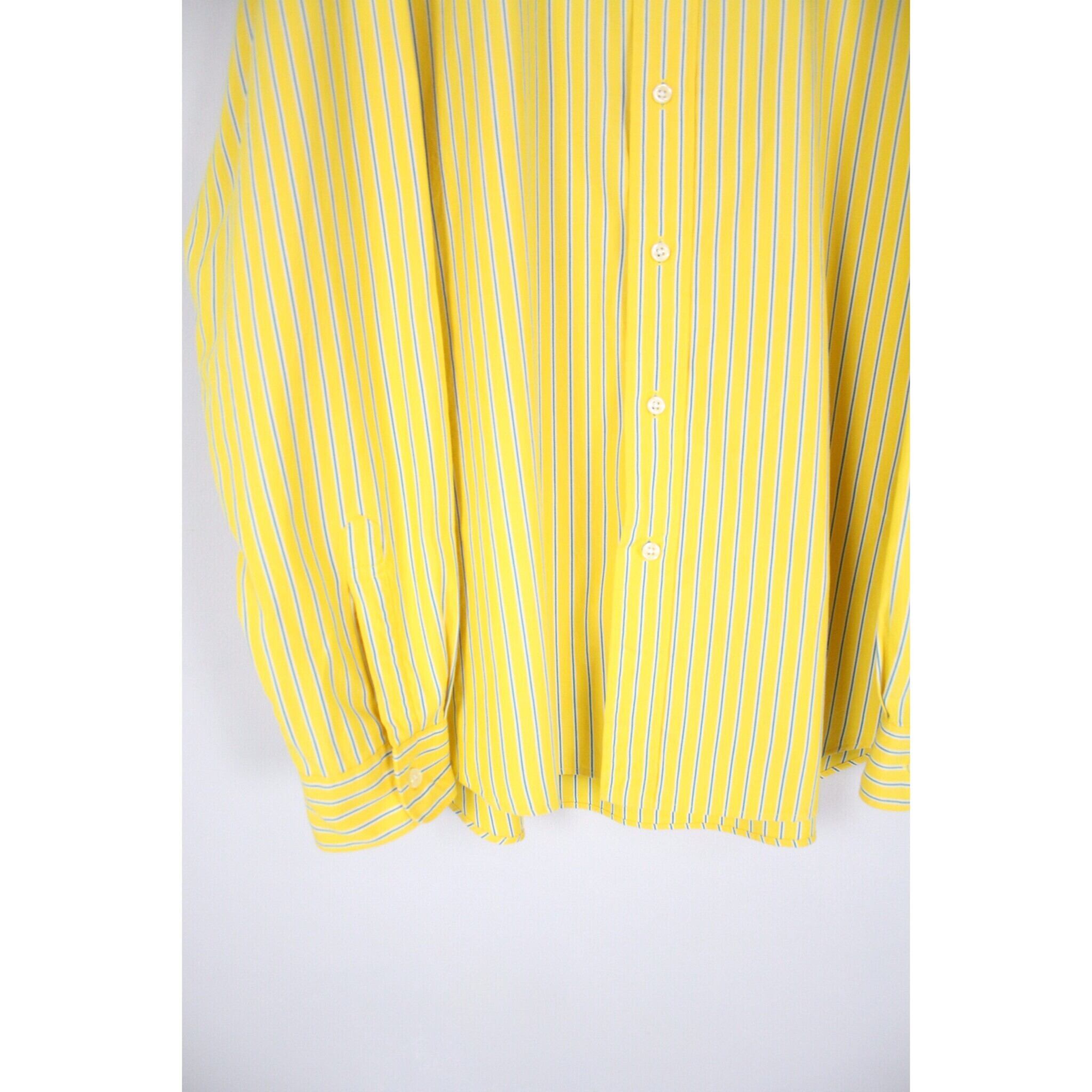 Polo by Ralph Lauren ポニーロゴなし ストライプシャツ イエロー