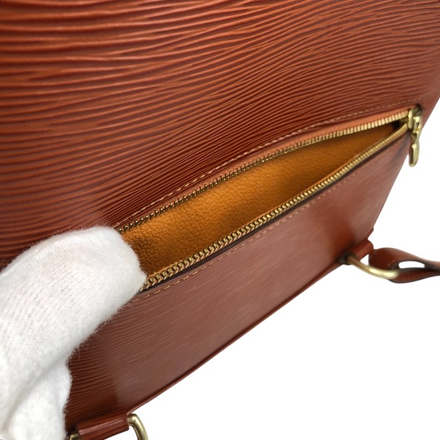 LOUIS VUITTON ルイヴィトン マビヨン エピ バックパック ブラウン レザー M52233 vintage ヴィンテージ オールド dfeveu