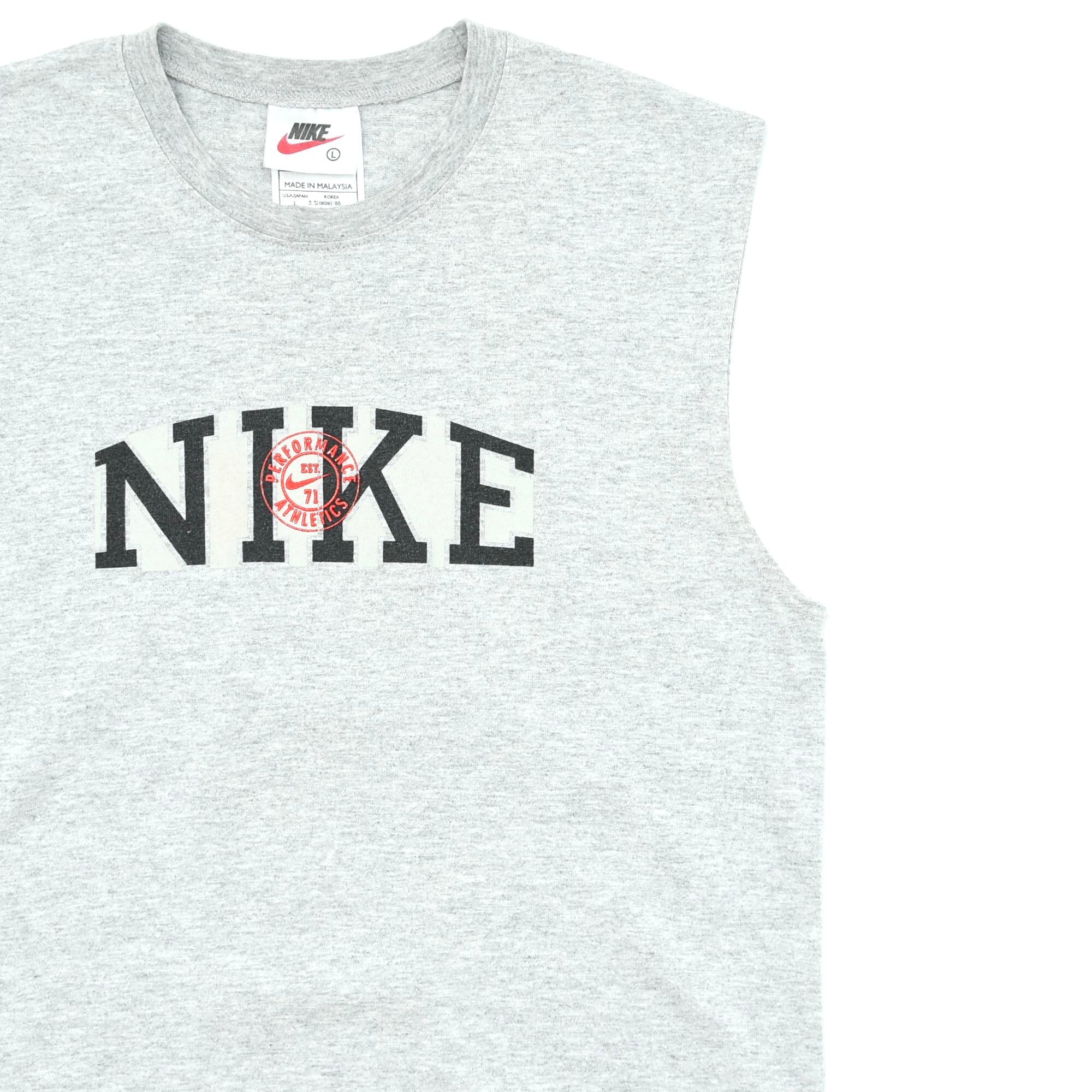 90's NIKE logo print sleeveless T-shirt