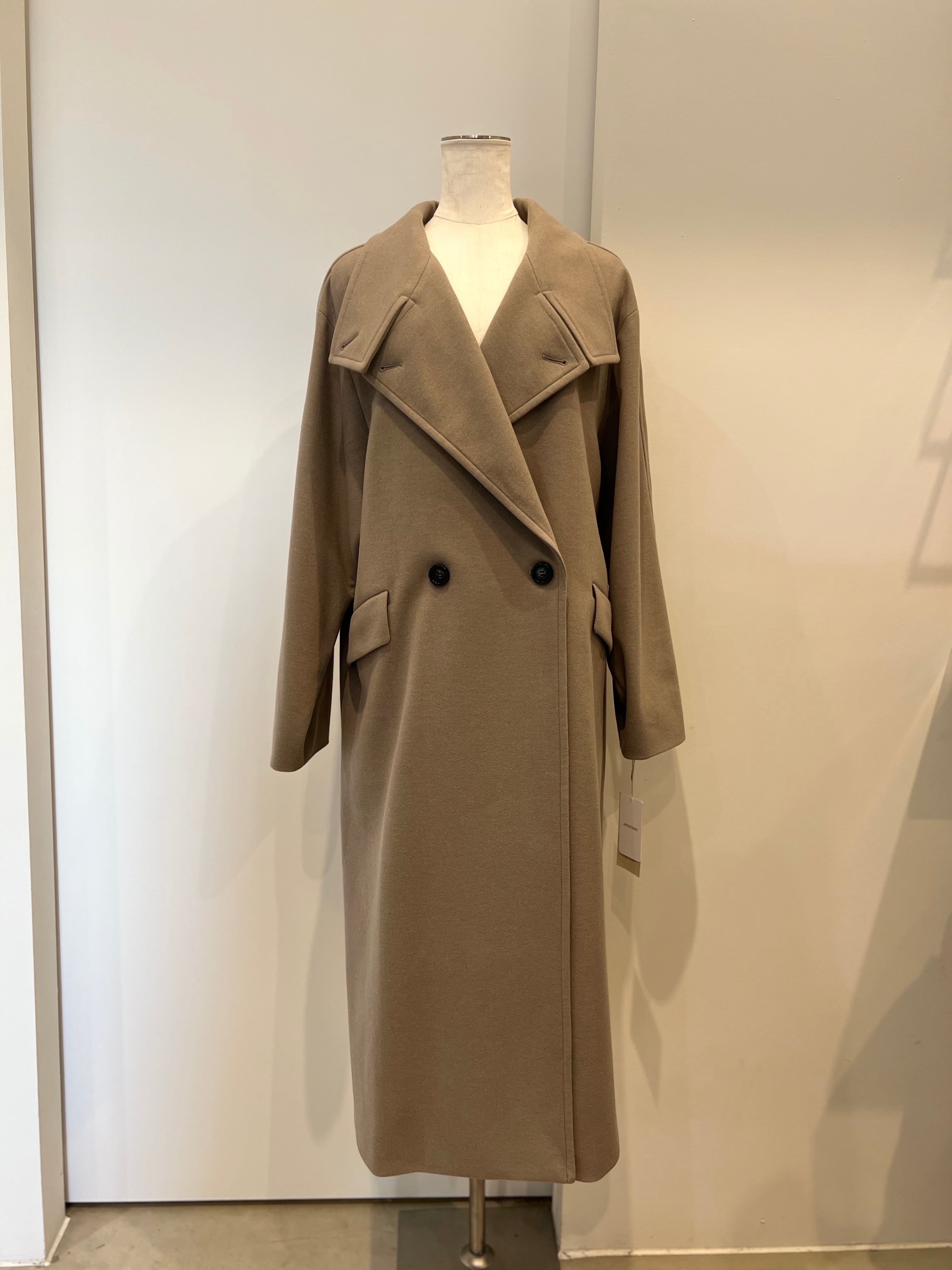 【cafune】ウールライク2wayコート　545415