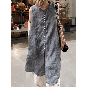 ロングライン ボタンシャツ 2color【M-2XL】 RA3434