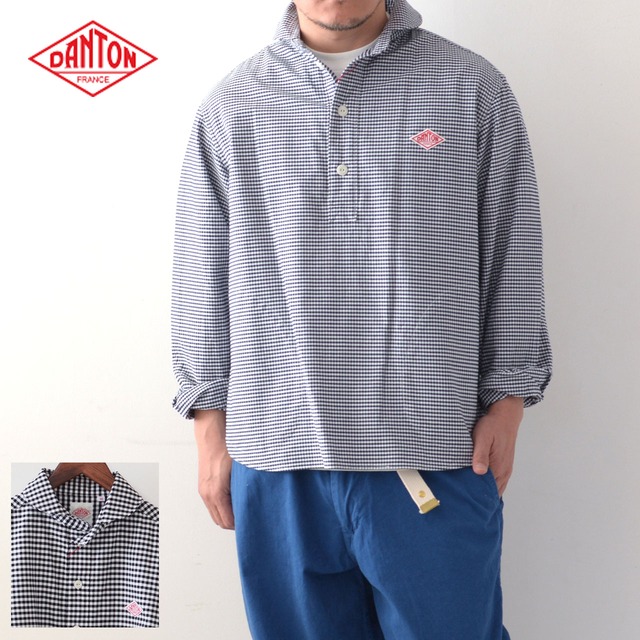 DANTON [ダントン] L/S OXFORD SHIRTS [JD-3568TRD] 長袖オックスフォードシャツ・長袖シャツ・メンズ・男性用・紳士・MEN'S[2022SS]