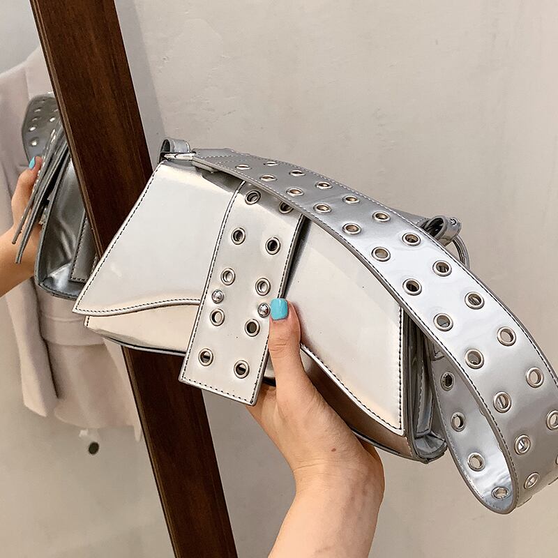 レッド スクウェア ハンドバッグ 手作りハンドバック57203654351