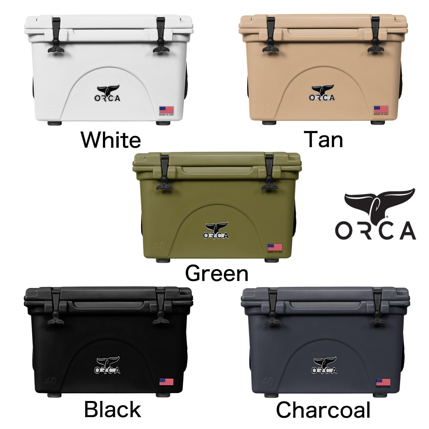 クーラーボックス ORCA Coolers 40 Quart  グリーン