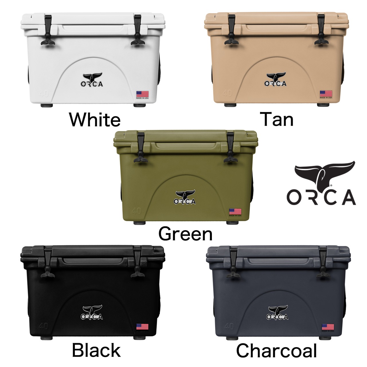 ORCA Coolers 40 Quart オルカ クーラー ボックス キャンプ用品 アウトドア キャンプ グッズ 保冷 クッキング ドリンク オルカクーラーズジャパン