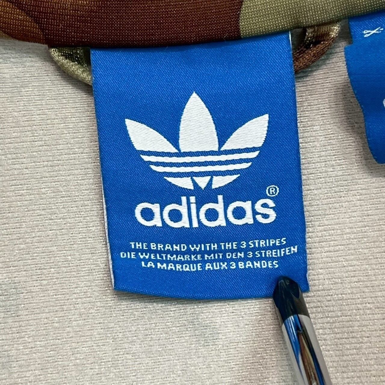 adidas アディダス トラックジャケット M 刺繍ロゴ ワンポイントロゴ