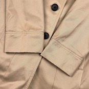 J.PRESS ジェイプレス チェック ライナー付き ステンカラーコート 9/ベージュ レディース