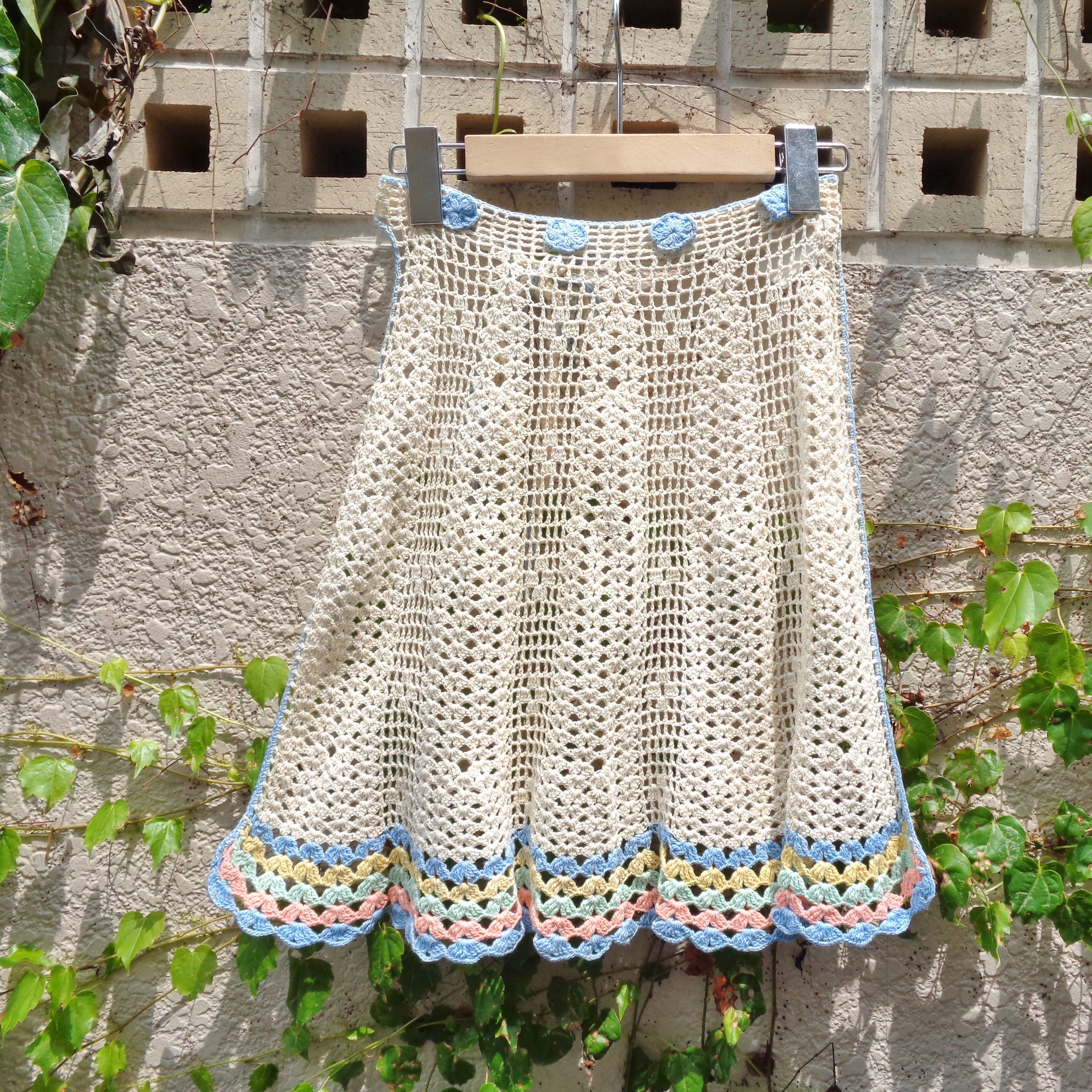 Vintage crochet apron／ヴィンテージ かぎ編み エプロン | BIG TIME