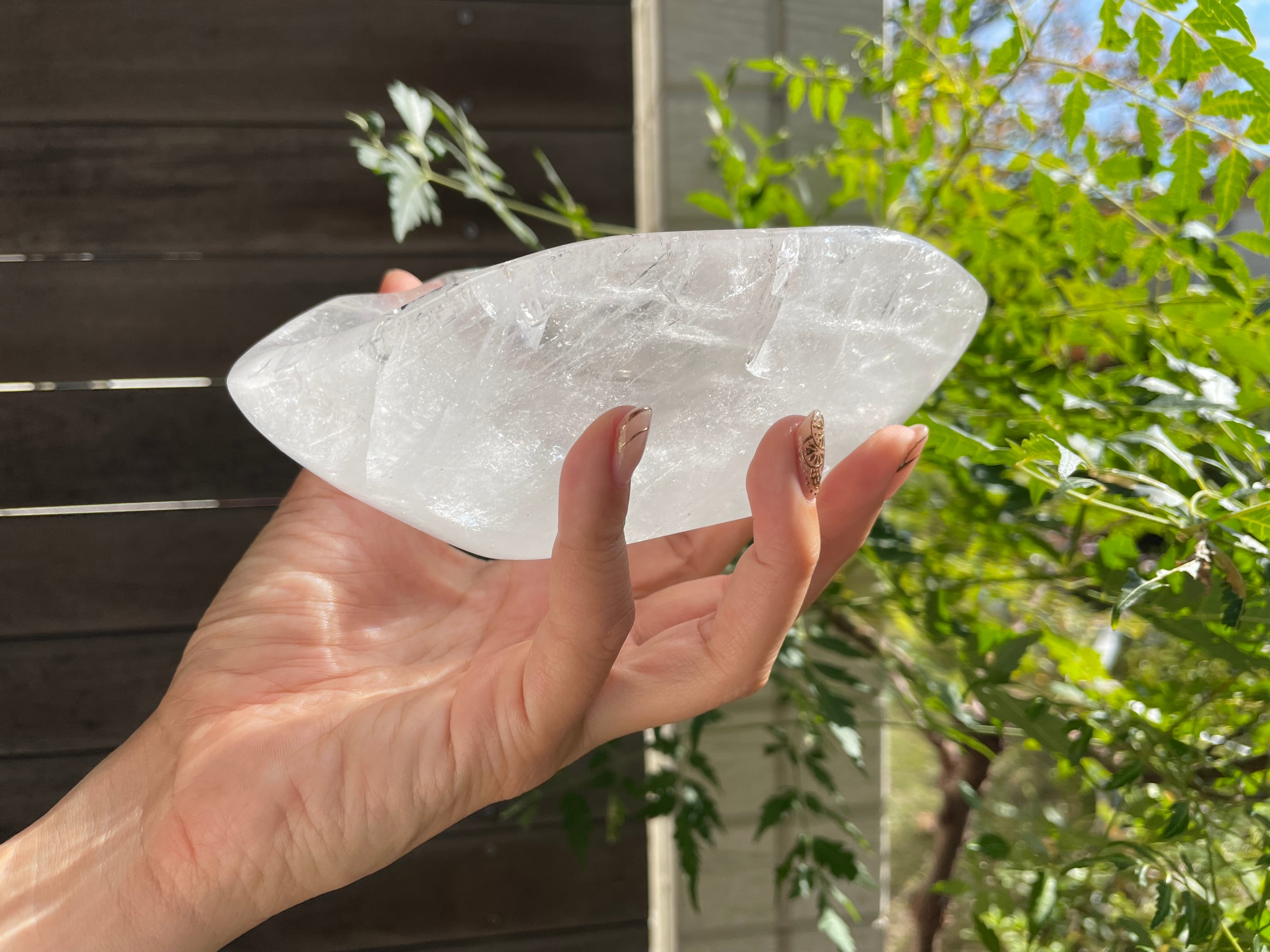 Crystal bowl / クリスタルボウル　(B) 940g