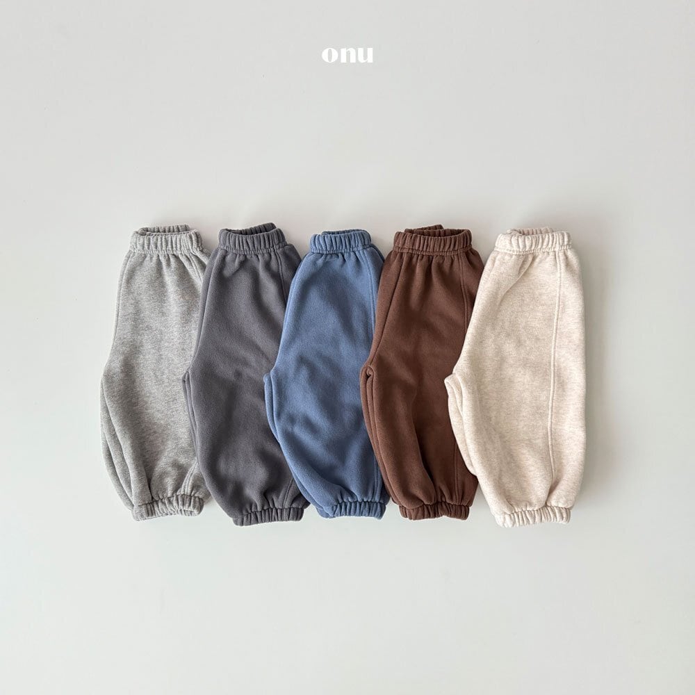 《即納》送料無料 【ONU】Fleece Jogger Pants