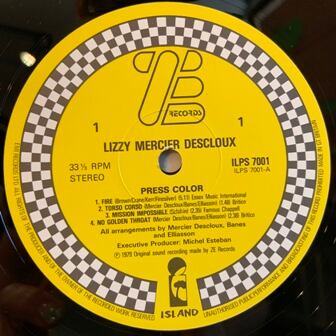 洋楽 Lizzy Mercier Descloux Press Color LP LP】LIZZY MERCIER DESCLOUX/Press Color | SORC 中古アナログレコード