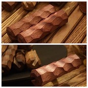 マルチグリドル 取っ手 2個セット 厚さ4mmまでのマルチグリドルに対応可能 鉄板取っ手カバー 取っ手カバー ウッドカバー 鉄板取っ手 取付簡単 火傷防止