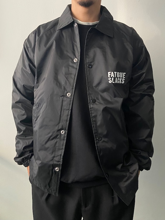 FATIGUE SLACKS / FJ001P / NYLON COACH JACKET - BLACK