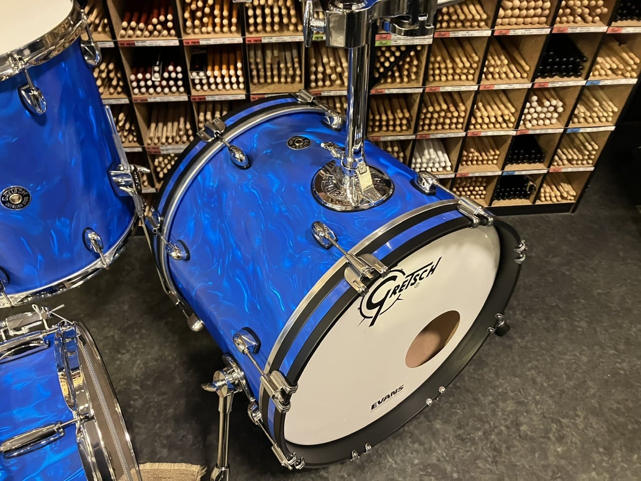 USED] GRETSCH Catalina Club 4pc DRUMSET 18BD 12TT 14FT 14SN CT1