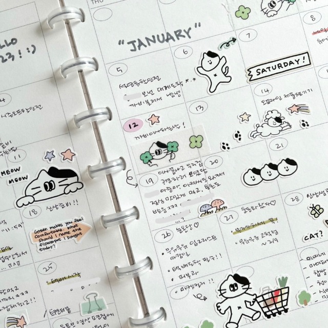 KEYKEYMADE 〔sticker -HOLIDAY-〕