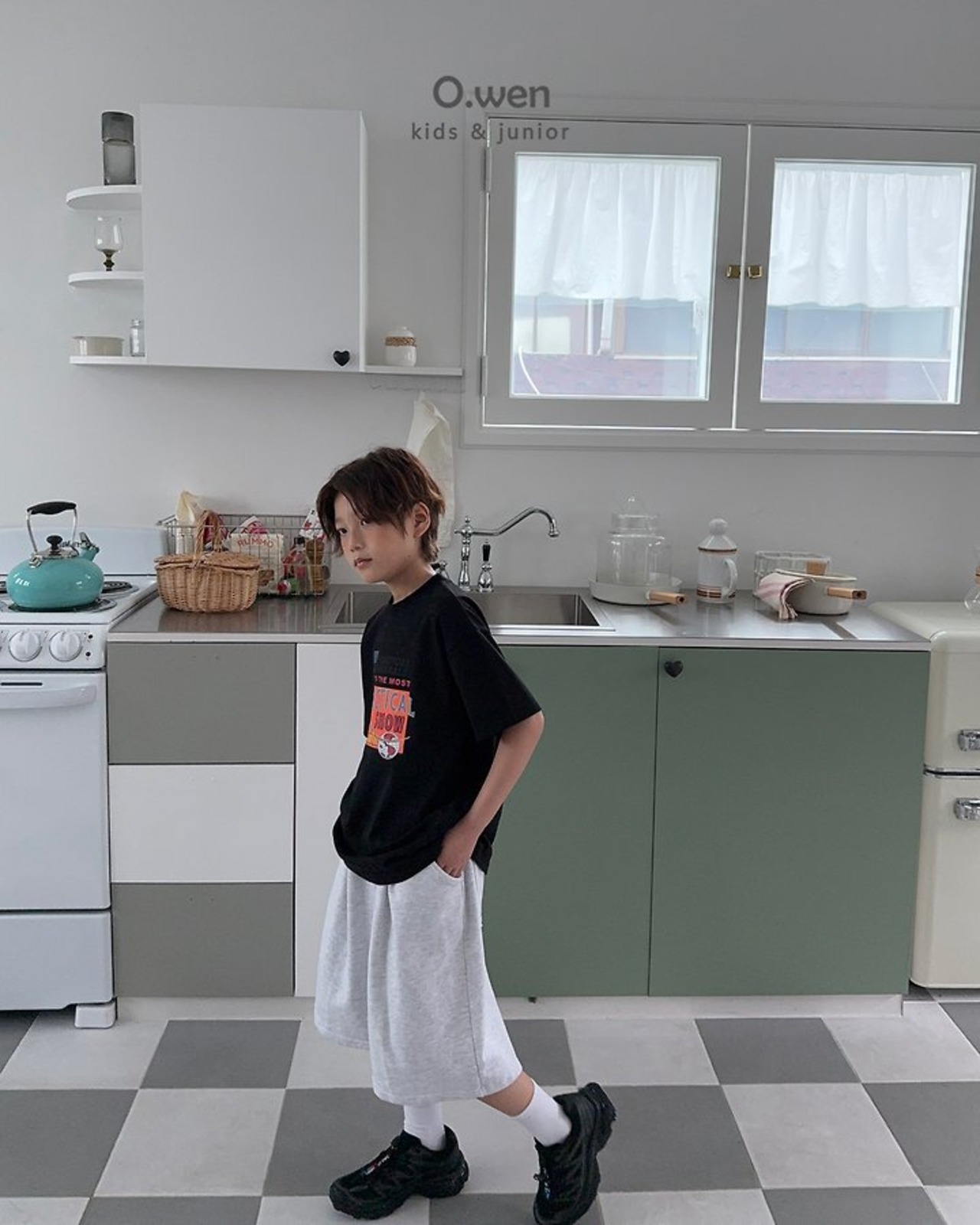 [O.wen] Practical short-sleeve tee / [오웬] 프랙티컬반팔티
