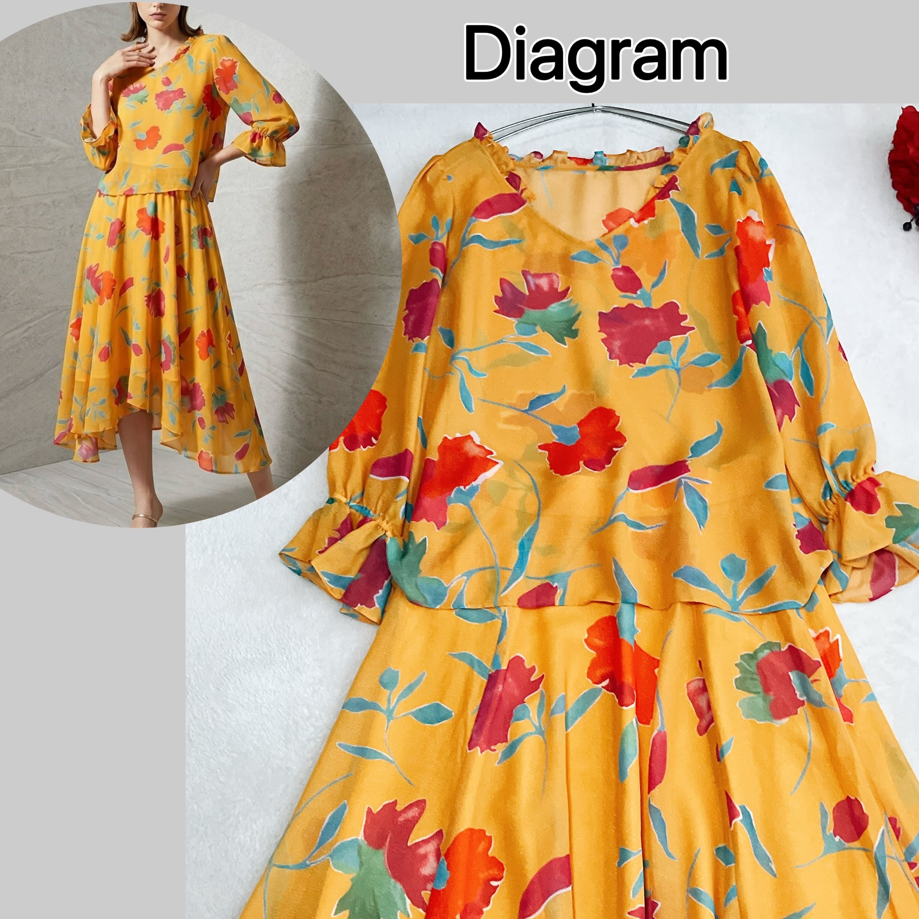 美品】PLST プラステ☆リネン混 ノーカラー 洗える パンツスーツ V