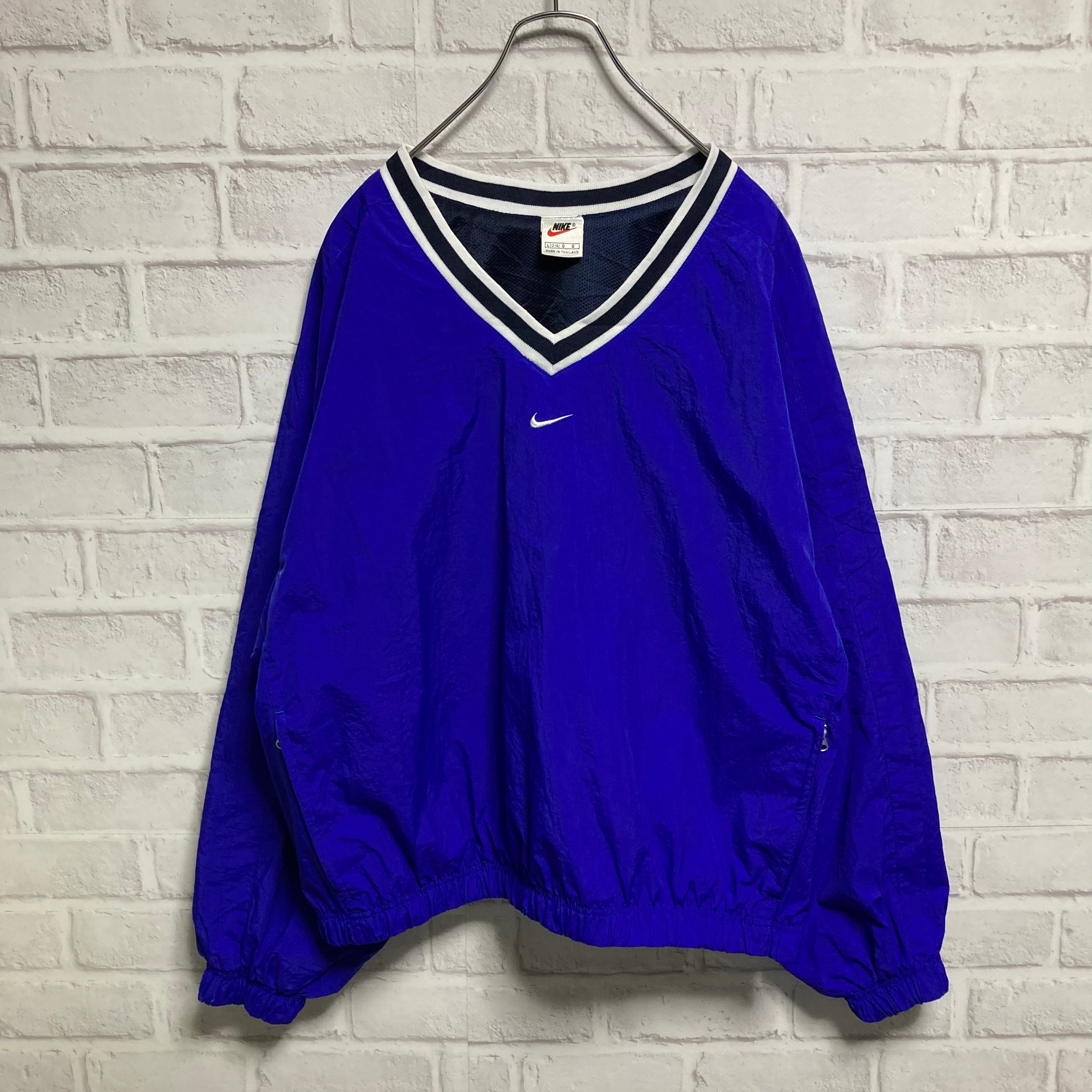 NIKE】90s Nylon Pullover L相当 USA規格 ナイキ ナイロンジャケット ...